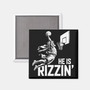 Imán Jesús Baloncesto Él Es Rizzin Fumado Cristiano