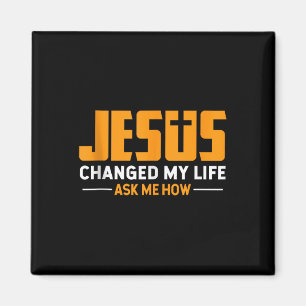 Imán Jesús Cambia Mi Vida Pregúntame Cómo Jesucristo Fe