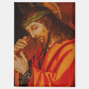 Imán Jesus carrying the cross magnet