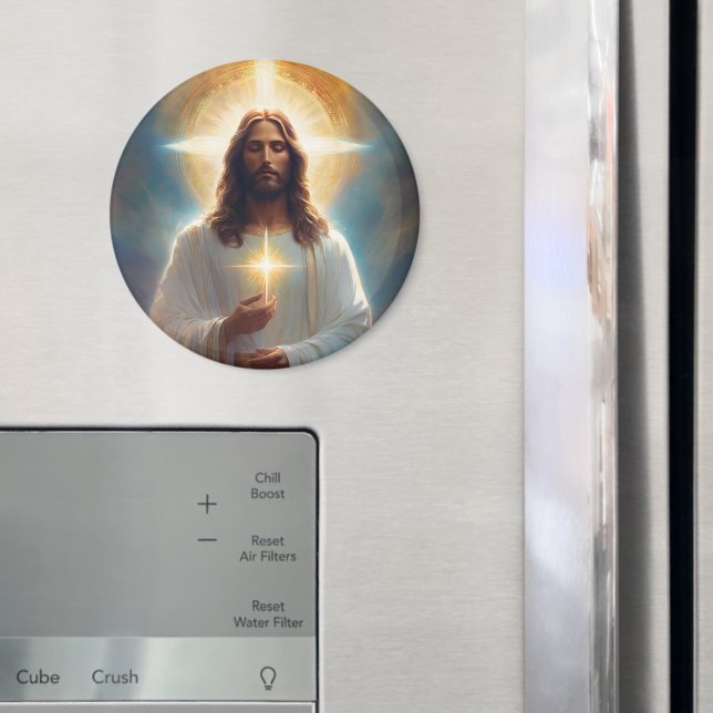 Imán Jesus Christ Heavenly Image for your Refrigerator (In situ (nevera))