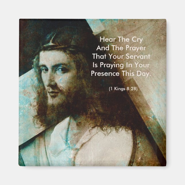 Imán Jesús con cruz (Frente)