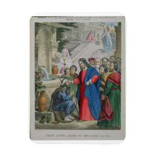 Imán Jesús da vista a una persiana nacida, de una