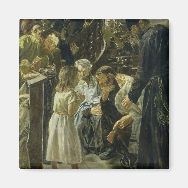 Imán Jesús de 12 años en el templo, 1879 (Frente)