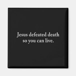Imán Jesús Derrotó a la Muerte para que Vivas Cristiano