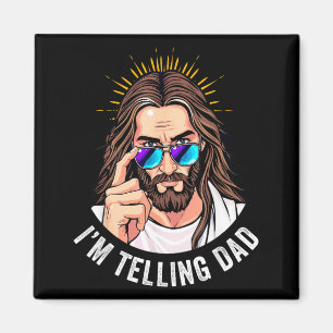 Imán Jesús divertido se lo voy a contar a papá