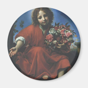 IMÁN JESÚS EL NIÑO FLOR