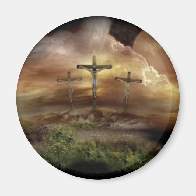 IMÁN JESÚS EN LA CRUZ (Frente)