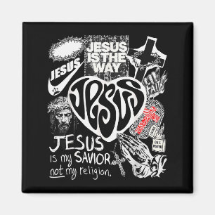 Imán Jesús Es El Camino Versículo De La Biblia Cristian