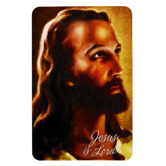Imán Jesús es el Señor 1 Magnet Premium (Vertical)