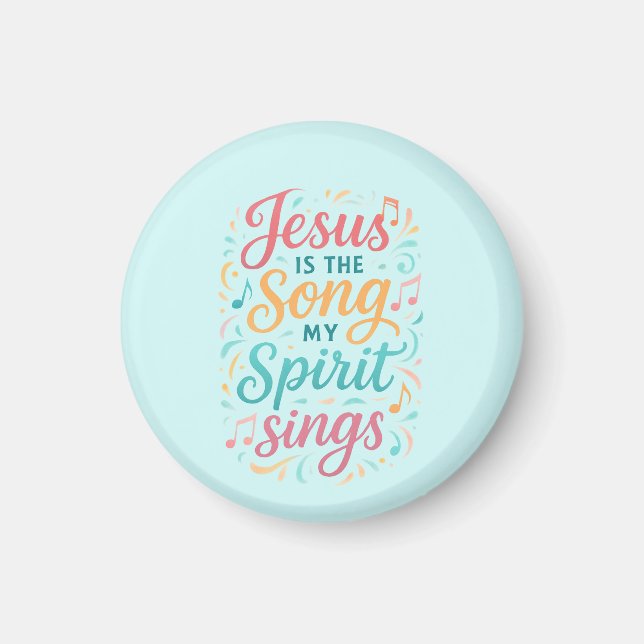 Imán Jesús es la canción que canta mi espíritu (Frente)
