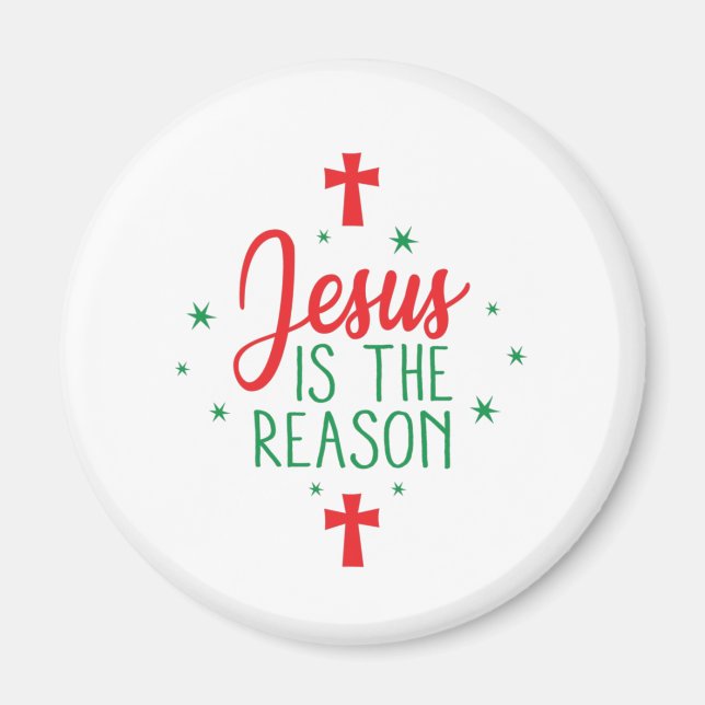 Imán Jesús Es La Razón (Frente)