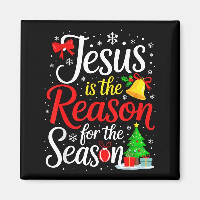 Imán Jesús Es La Razón De La Temporada  (Frente)