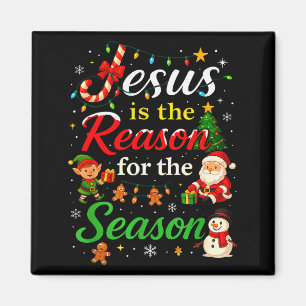 Imán Jesús Es La Razón De La Temporada Día De Navidad X