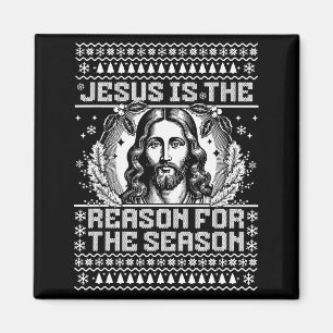 Imán Jesús Es La Razón De La Temporada - Feo Christma