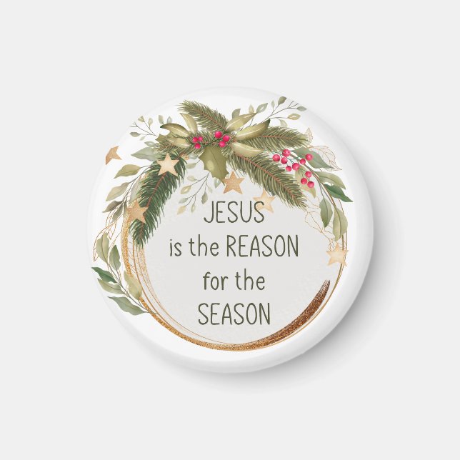 Imán Jesús es la razón de la temporada Navidad (Frente)