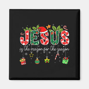 Imán Jesús Es La Razón De La Temporada Navidad Chris