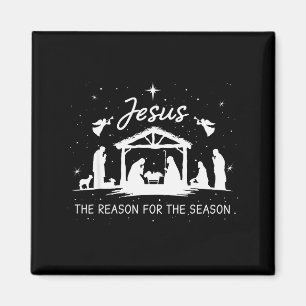 Imán Jesús Es La Razón De La Temporada Navidad Xmas