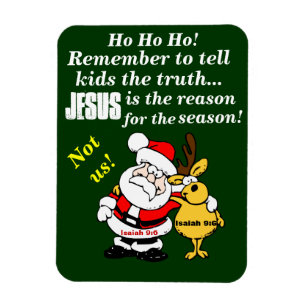 Imán ¡Jesús es la razón de la temporada, no nosotros!