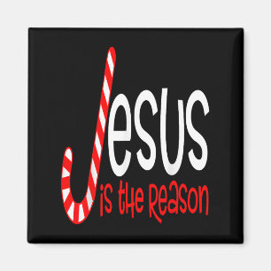 Imán Jesús Es La Razón Religiosa Cristiana Navidad