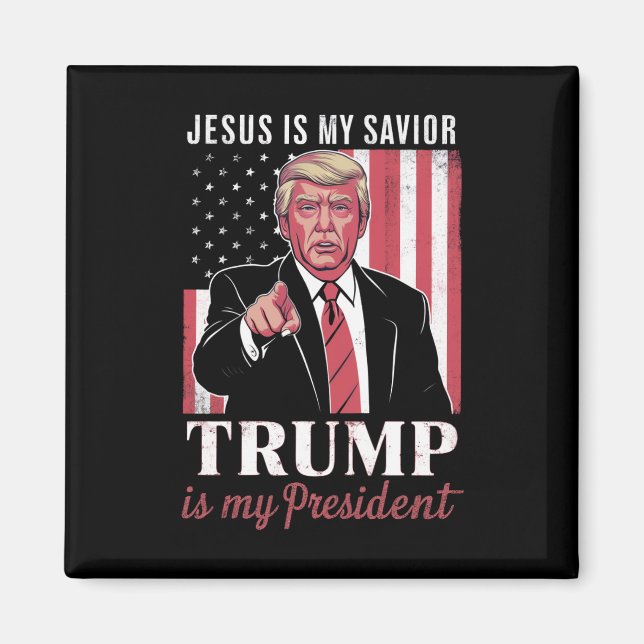 Imán Jesús Es Mi Salvador Trump Es Mi Elección Presiden (Frente)