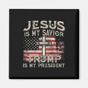 Imán Jesús es mi salvador Trump es mi presidente americ