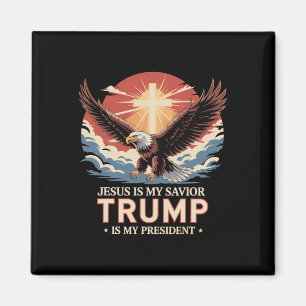 Imán Jesús Es Mi Salvador Trump Es Mi Presidente Bíblic