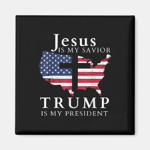 Imán Jesús Es Mi Salvador Trump Es Mi Presidente, Ee. U
