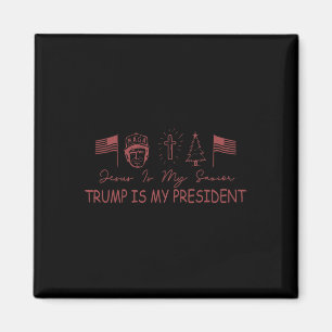 Imán Jesús Es Mi Salvador Trump Es Mi Presidente Navida