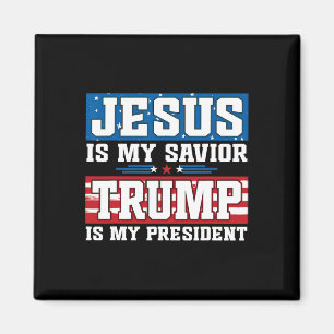 Imán Jesús es mi salvador Trump es mi presidente Trump 
