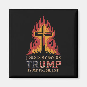Imán Jesús Es Mi Salvador Trump Mi Presidente Conservad