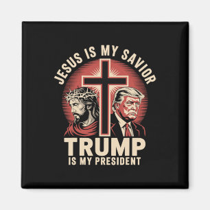 Imán Jesús Es Mi Salvador Trump Mi Presidente Conservad