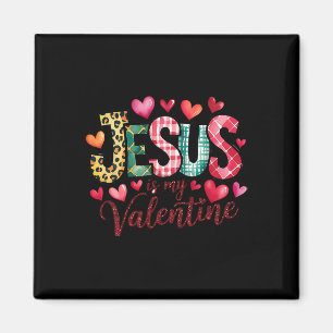 Imán Jesús Es Mi San Valentín Corazón Cristiano Religio