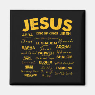 Imán Jesús Es Rey Nombres De Dios Hebreo Jesús Cristian