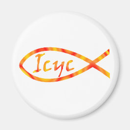 Imán Jesús Fish de Ucrania