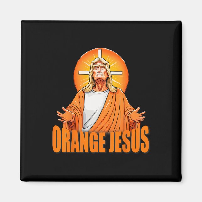 Imán Jesus Funny Trump (Frente)