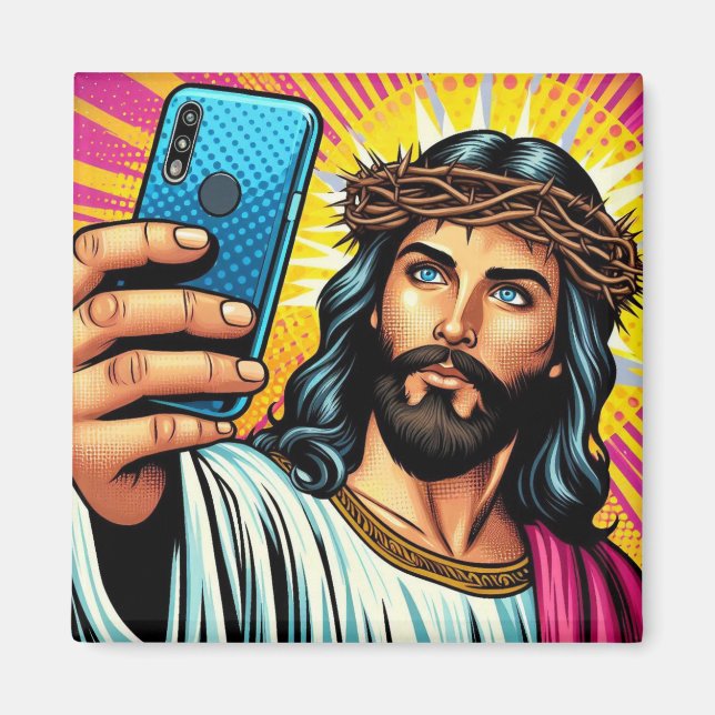 Imán ¡Jesús imán! (Frente)