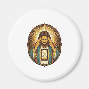 Imán Jesús Impaciente Cargando Reloj de Arena Internet 
