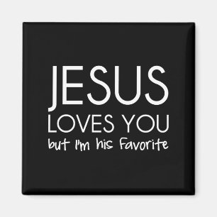 Imán Jesús le ama pero soy su favorito