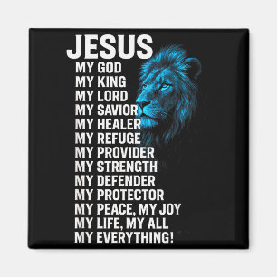 Imán Jesús - León Rey Cristiano Señor Salvador Fe 