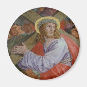 Imán Jesús Llevando La Cruz