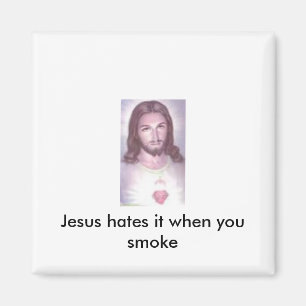 Imán Jesús lo odia cuando usted fuma