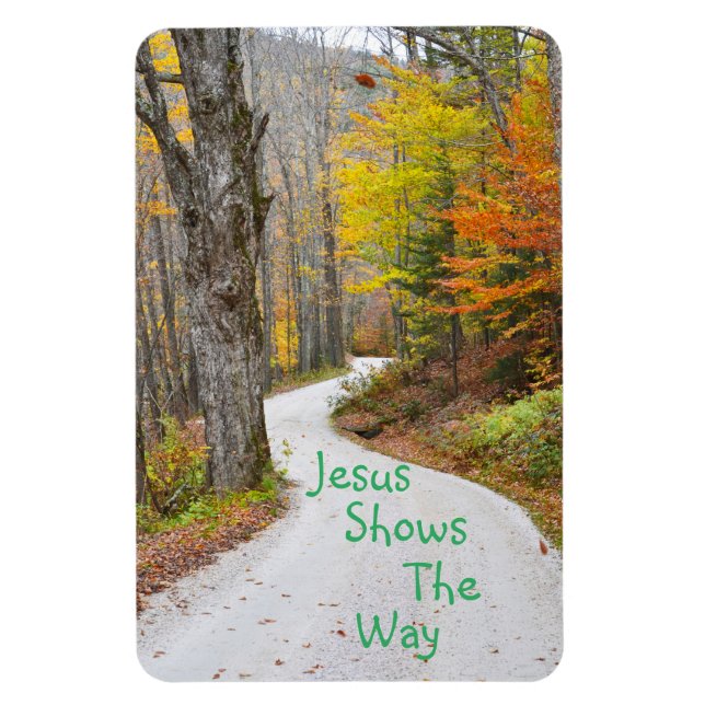 Imán Jesús Muestra El Camino (Vertical)