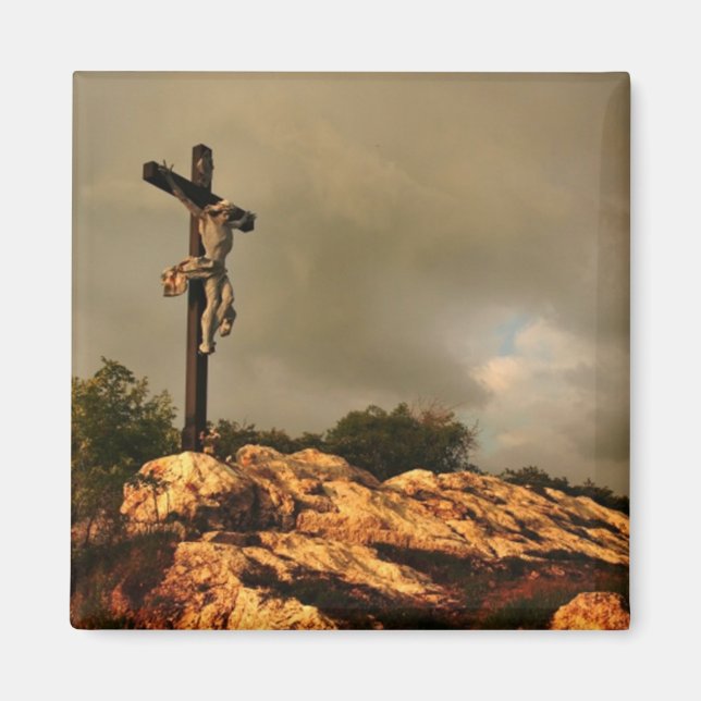 Imán Jesús murió en la cruz (Frente)