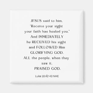 IMÁN JESUS RECIBE TU MAGNET DE VISTA