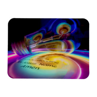Imán Jesús religioso Luz del mundo & oración Amén