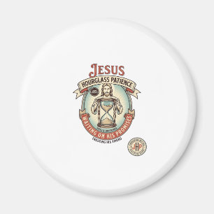 Imán Jesús Reloj de Arena Paciencia Jesús Reloj de Aren