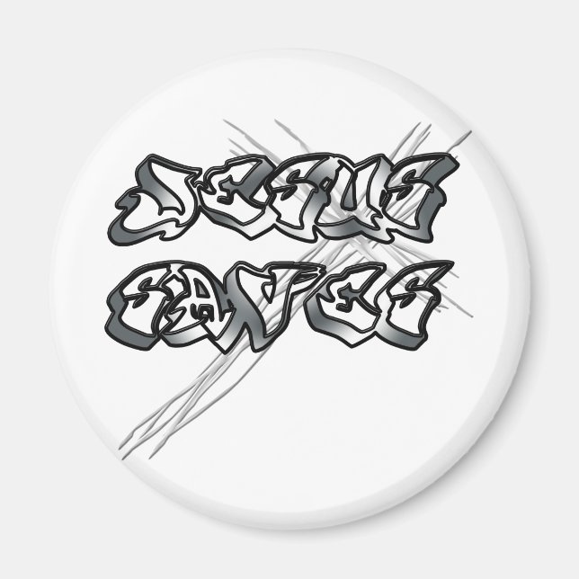 Imán Jesús salva a los cristianos (Frente)