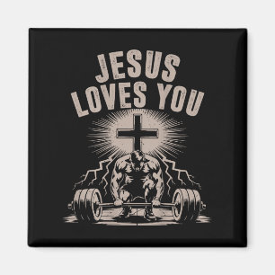 Imán Jesús Te Ama Graciosamente El Gimnasio Cristiano D