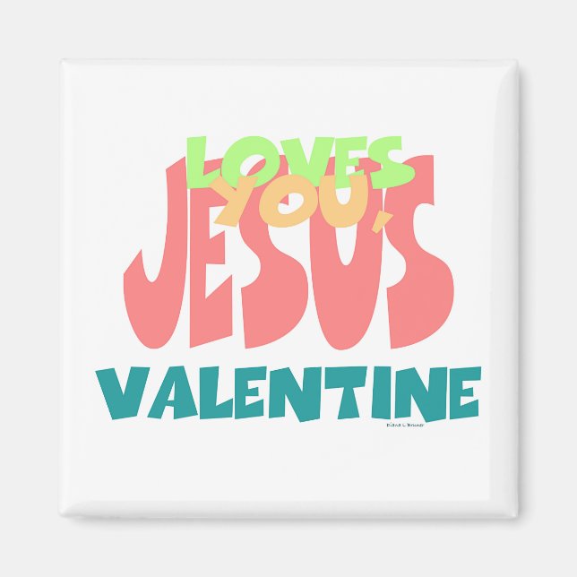 IMÁN JESÚS TE AMA, VALENTINE (Frente)