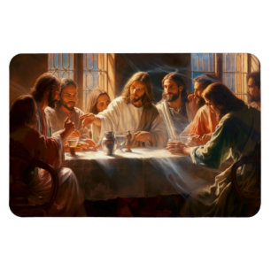 Imán Jesús Última Cena Magnet